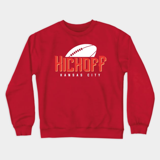 Kansas City Football Team Crewneck Sweatshirt by igzine